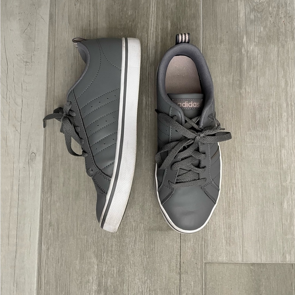 Adidas Grey and Pink size 6.5 Womens